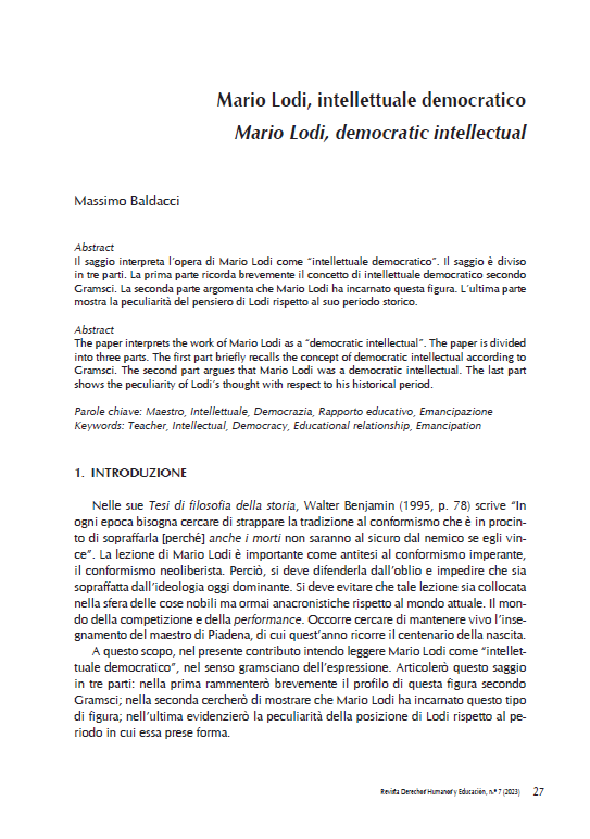 intellettuale democratico